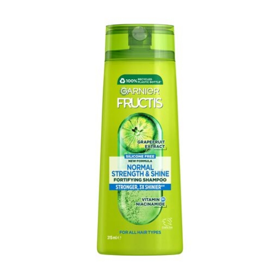 Picture of Garnier Fructis Normal Strength & Shine Shampoo 315ml for Normal Hair