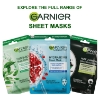 Picture of Garnier Hydra Bomb Hyaluronic Acid + Coconut Water Eye Sheet Mask 6g