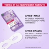 Picture of L'Oreal Paris Revitalift Filler Hyaluronic Acid and Caffeine Plumping and Brightening Eye Sheet Mask