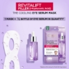Picture of L'Oreal Paris Revitalift Filler Hyaluronic Acid and Caffeine Plumping and Brightening Eye Sheet Mask