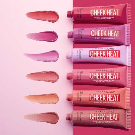 Picture of Maybelline Cheek Heat Gel Cream Blush - Pink Scorch