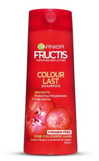 Picture of Garnier Fructis Colour Last Shampoo 315ml to Protect Coloured Hair