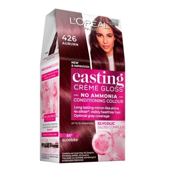 Picture of L'Oréal Paris Casting Crème Gloss Semi-Permanent Hair Colour - 426 Auburn (Ammonia Free)