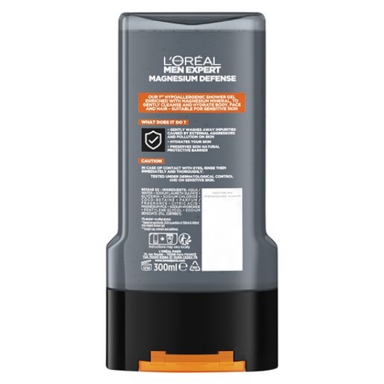 Picture of L'Oréal Paris Men Expert Magnesium Defence Sensitive Skin Shower Gel 100ml
