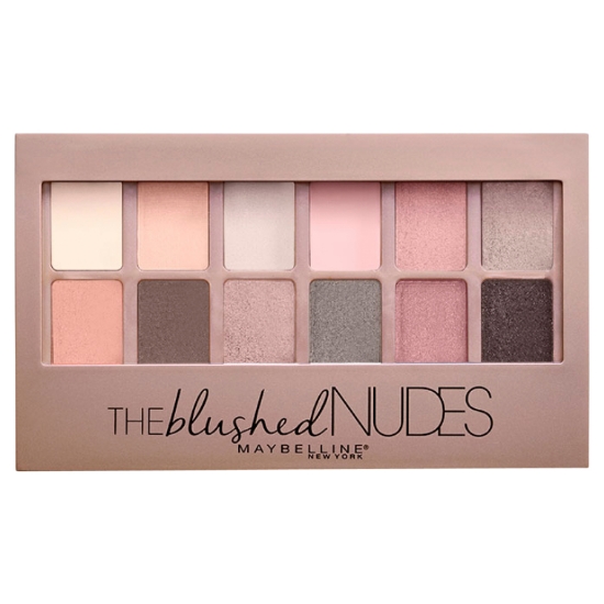 Picture of Maybelline New York Blushed Nudes Eyeshadow Palette  - Nude, Blush & Plum