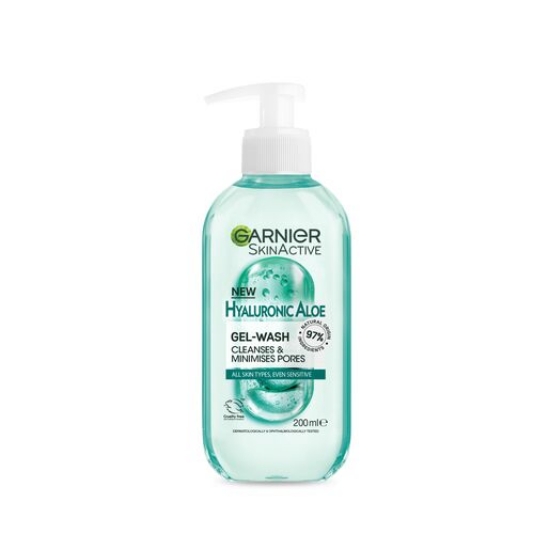 Picture of Garnier Skin Active Hyaluronic Aloe Gel Cleanser 200ml